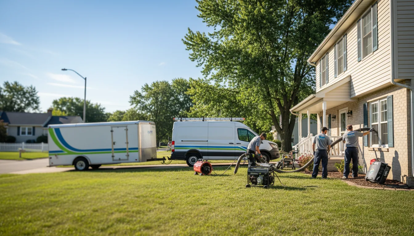 Flooded Basement Restoration And Cleanup With Repair in Camp Springs, MD near me